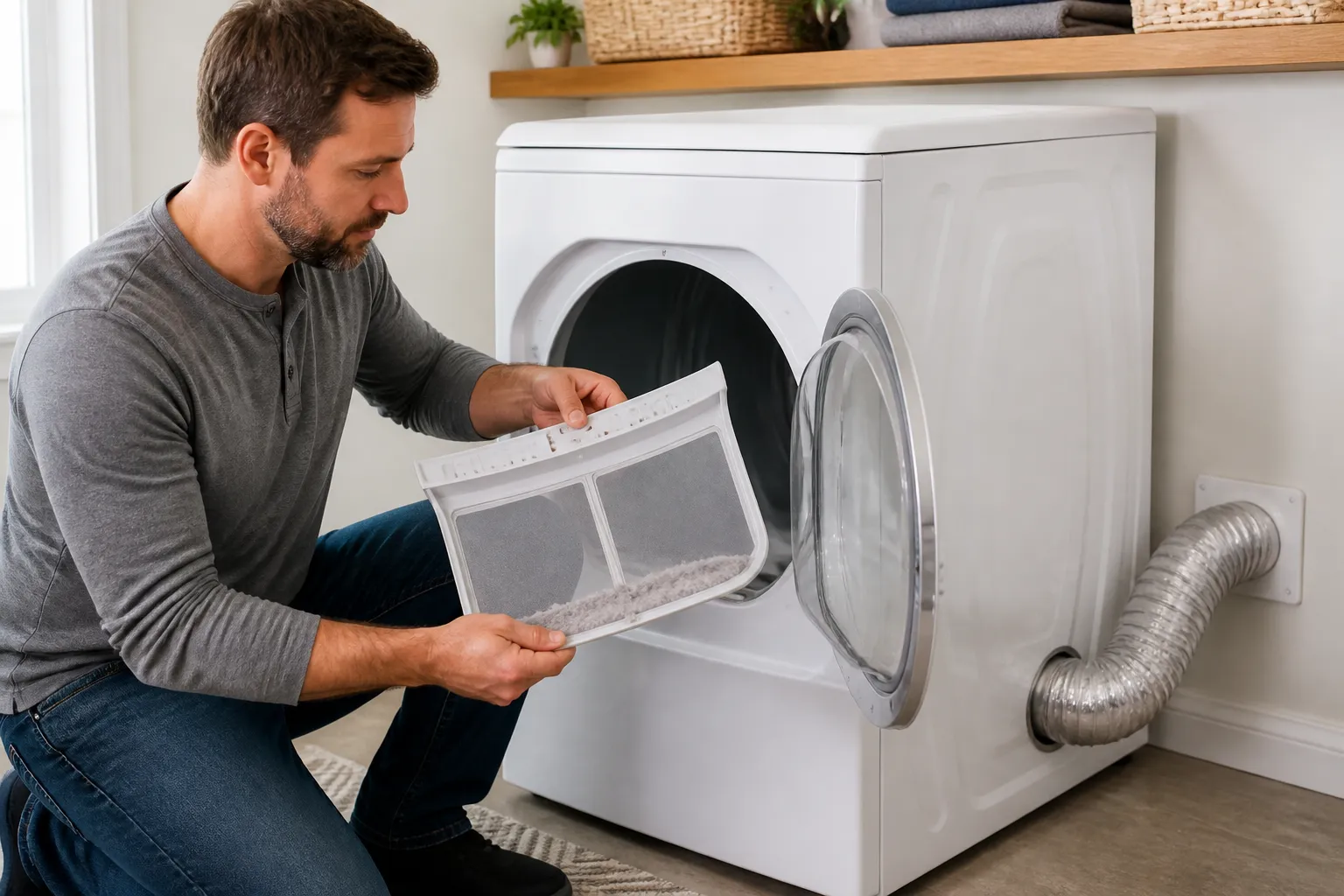 Why Does My Dryer Run but Leave Clothes Wet?